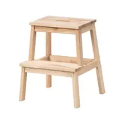 IKEA Bekvam basamaklı tabure, kayın , 43x50cm
