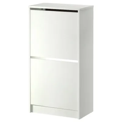 IKEA Bissa Beyaz 49x28x93 cm Ayakkabı Dolabı