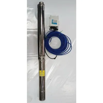 İmpo Impo SK 415/08 Technoplast Başlıklı Derin Kuyu 3 Hp Monofaze Motorlu 50 mt Kablolu Panolu Dalgıç Pompa