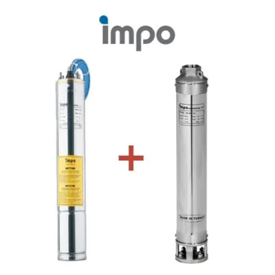 İmpo SK406-06 1 HP 4 inç Dalgıç Pompası