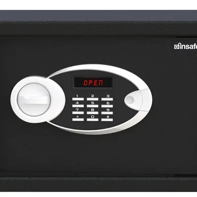 Insafe ISEUC25 Orta Boy Lcd Ekranlı Çelik Para Kasası