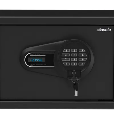 Insafe İnsafe ISHOLC25 Lcd Ekranlı Orta Boy Çelik Para Kasası