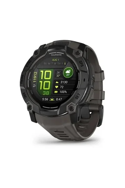 Garmin Instinct 3 – 50 mm AMOLED Kömür Siyahı
