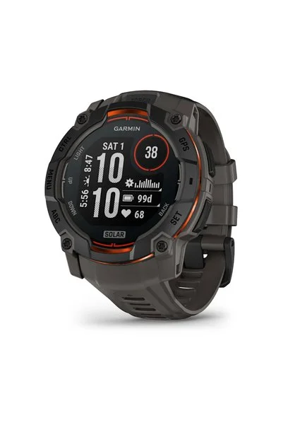 Garmin Instinct 3 – 50 mm, Solar Kömür Siyahı