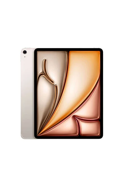 Apple iPad Air 13 inç uyumlu Wi-Fi + Cellular 512GB MCJC4TU/A - Yıldız Işığı
