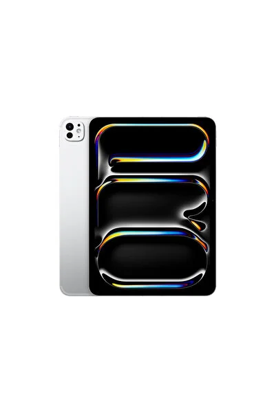 Apple iPad Pro M4 11 inç Wi-Fi + Cellular 2TB Nano-texture Cam (MWRT3TU/A) - Gümüş