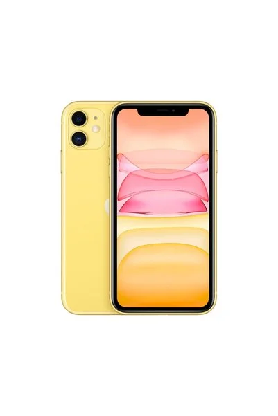 Apple iPhone 11 Sarı 64GB MHDE3TU/A - Yenilio Outlet C Kalite
