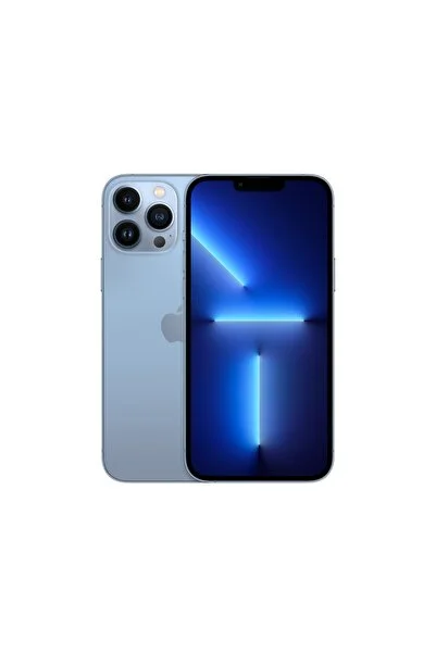 Apple iPhone 13 Pro Max Sierra Mavisi 128GB MLL93TU/A - Yenilio Outlet C Kalite