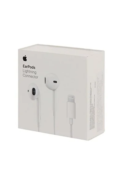 Apple Iphone 14-13 Pro Ve Pro Max Uyumlu Kablolu Kulaklık Türkiye Garantili Lightning Konnektörlü Earpods