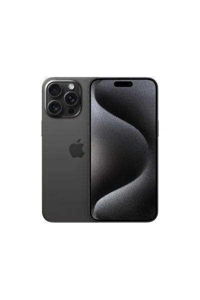 Apple iPhone 15 Pro Max Siyah titanyum 256GB MU773TU/A - Yenilio Outlet C Kalite