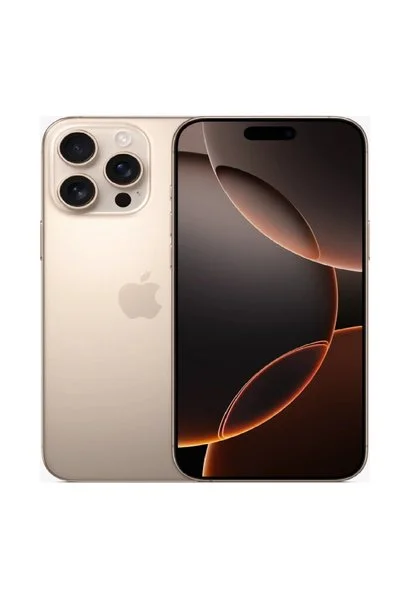 Apple iPhone 16 Pro Max 256GB Çöl Titanyum (Yenilenmiş - Çok İyi)
