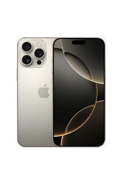 Apple Yenilenmiş iPhone 16 Pro Max 512 GB Natürel Titanyum Cep Telefonu (12 Ay Garantili) - A Kalite