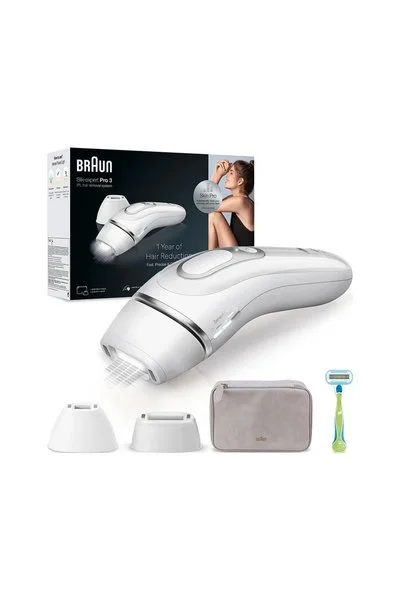 Braun IPL Silk Expert Pro 3, Evde Tüy Alma,Çanta,Venus