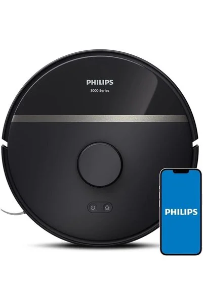 Philips Islak Kuru Ve Moplu, 6000Pa Emiş Gücü, Ultra Sensör Donanımlı, 230Dk Çalışma Süreli Robot Süpürge