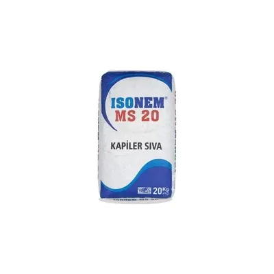 Isonem Ms 20 Kapiler Sıva 20 Kg