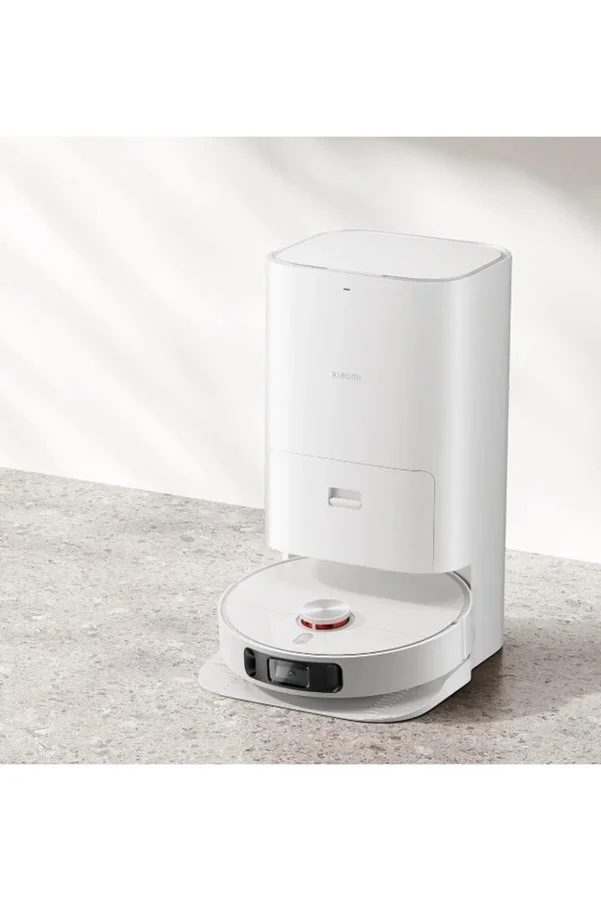 Xiaomi İstasyonlu Çift Döner Paspaslı 4000pa Akıllı Apple-Android Wi-fi Kontrol Robot Süpürge
