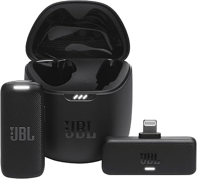 JBL Quantum Stream Wireless Lightning Mikrofon Siyah