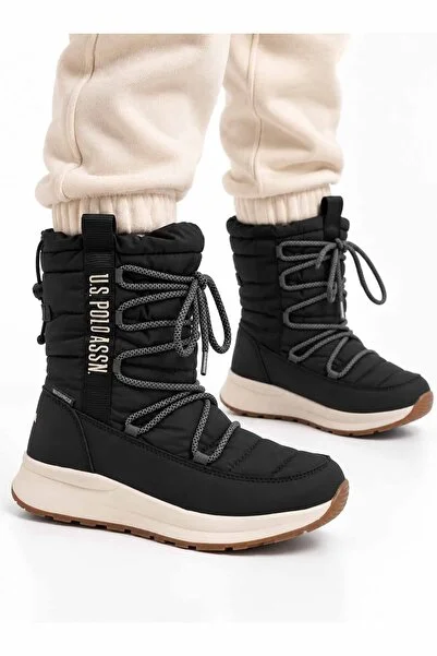 U.S. Polo Assn. JETA 5PR Siyah Kadın Outdoor Bot