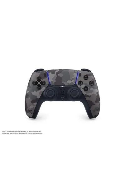 Playstation Kablosuz kumanda - gri kamuflaj
