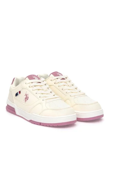 U.S. Polo Assn. Kadın Krem Spor Ayakkabı 50313788-VR256