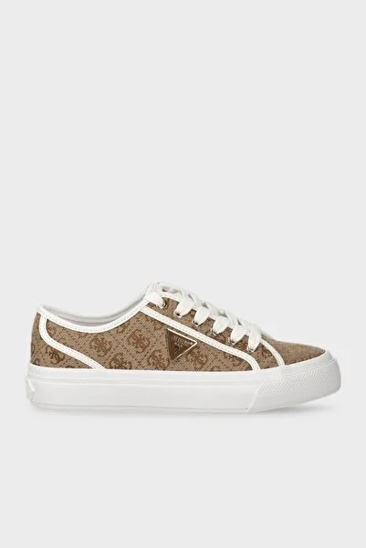 Guess Kadın Logolu Sneaker Ayakkabı FLGJEAFAL12
