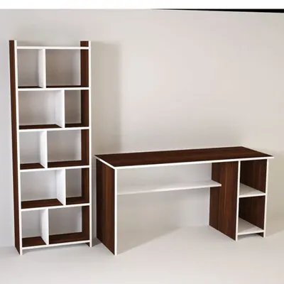 Kalender Dekor Avel Snow 145 cm Çalışma Masası Takımı