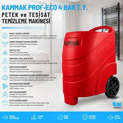 Kammak Prof-Eco-1 Petek Temizleme Makinesi