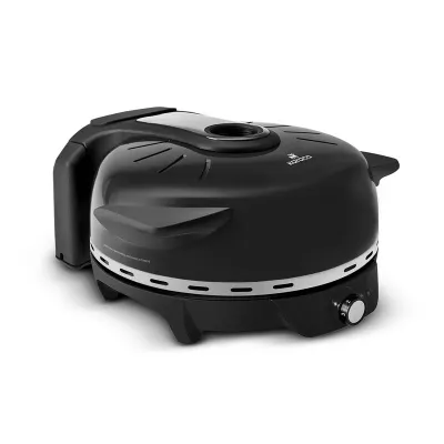 Karaca Gastro 10 In 1 Pizza Ve Lahmacun Makinesi Biodiamond Matte Black