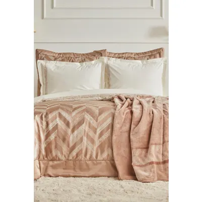 Karaca Home Celeste 8 Parça Vizon Çeyiz Seti