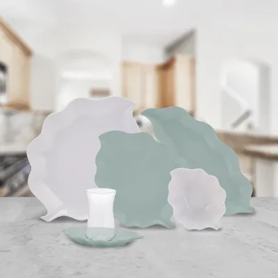 Karaca Leaf 25 Parça 6 Kişilik Kahvaltı Takımı