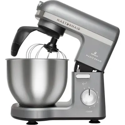 Karaca Mastermaid Chef Pro Çift Kollu 1500 W Space Gray Mutfak Robotu