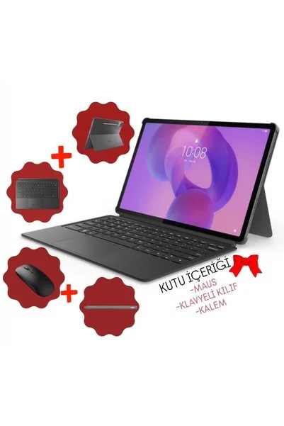 LENOVO Kendinden Klavyeli Kılıf Idea Tab Pro 2.2Ghz 8Gb 256Gb 12.7inch' 3K- Android Tablet