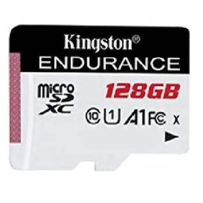 Kingston High Endurance SDCE/128GB Class 10 UHS-I A1 128 GB Micro SD Kart