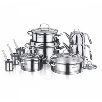 Korkmaz A1702 Steama 15 Parça Hiper Set