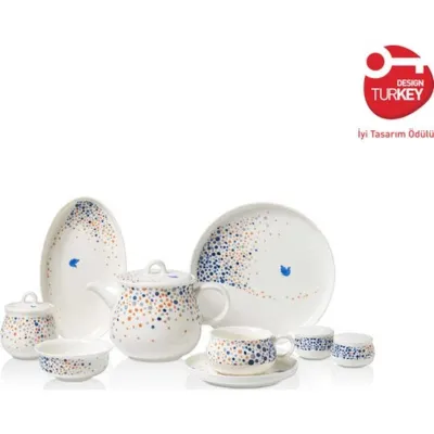 Korkmaz A8721 Aşiyan Collection 30 Parça Kahvaltı Takımı