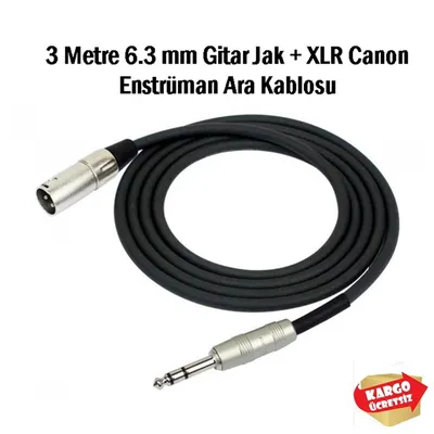 Lastvoice Cable XLR-3 Enstrüman Kablosu