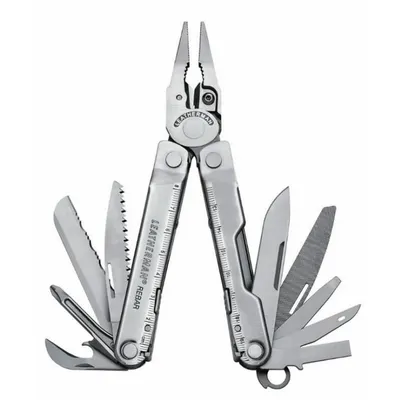 Leatherman Rebar 831560 Metalik Gri 17 Fonksiyonlu Çok Amaçlı Çakı