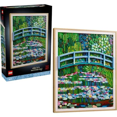 Lego Art 31220 Claude Monet Nilüfer Gölü Üzerinde Köprü