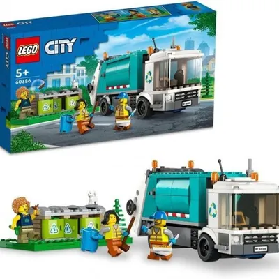 Lego City 60386 Geri Dönüşüm Kamyonu