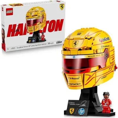 Lego Editions 43022 Scuderia Ferrari Hp Lewis Hamilton Kaskı