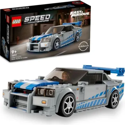 Lego Speed Champions 76917 Daha Hızlı Daha Öfkeli Nissan Skyline GT-R R34