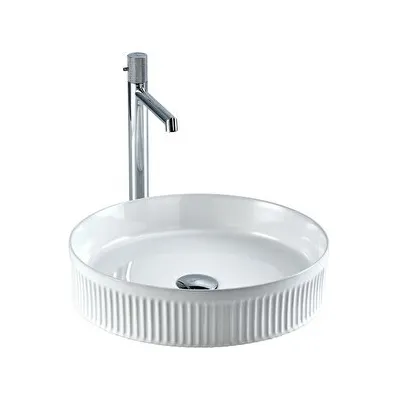 Lena EY-4701 Beyaz Tezgah Üstü Lavabo