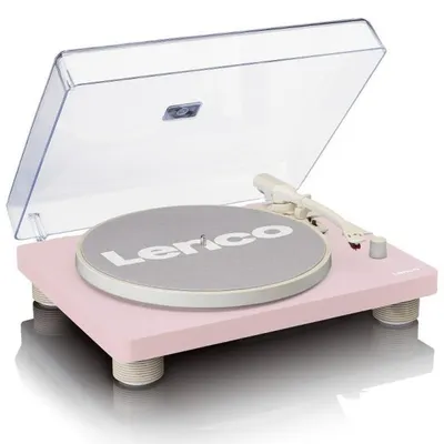 Lenco Ls-50 Pk Pembe Hoparlörlü Usbli Mp3e Kayıt Özellikli Pikap Plak Çalar