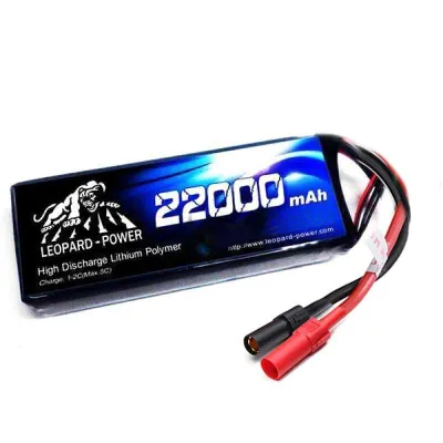 Leopard Power 22000 MAH 14.8V 4s 25C Uav Multirotor Batarya