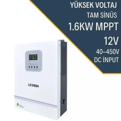 Lexron 1.6KW HV MPPT Akıllı İnverter 12V