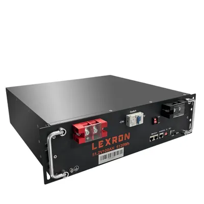 Lexron 51.2V 100Ah Lityum Akü (Kaset Tipi)