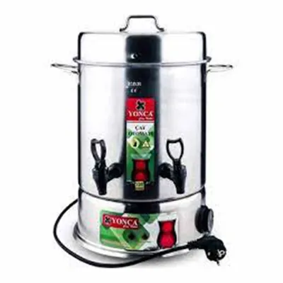 Lines Yonca 160 Bardak Elektrikli Semaver Çelik Çay Makinesi