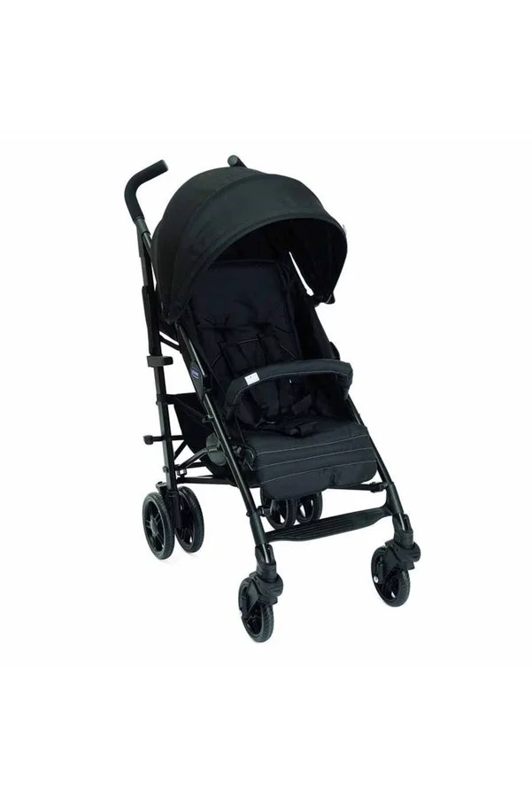 Chicco Lite Way 4 Complete Bebek Arabası-Jet Black Siyah