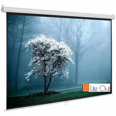 LiteOut 160x160cm Storlu Projeksiyon Perdesi
