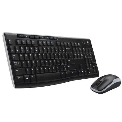 Logitech MK270 920-004525 Siyah Kablosuz Q Klavye Mouse Set